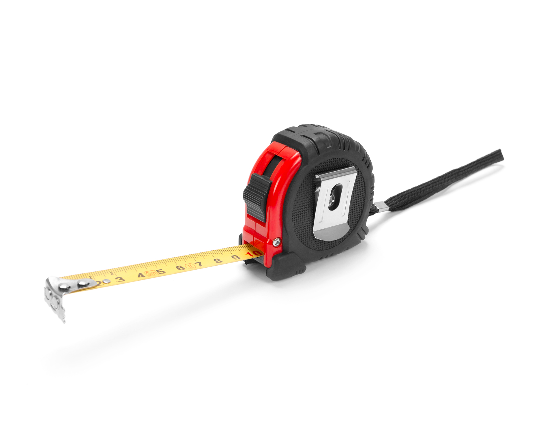Рулетка 3м с держателем, обрез. 16мм, двухстронняя шкала, с магнитом, Hammer 601-067