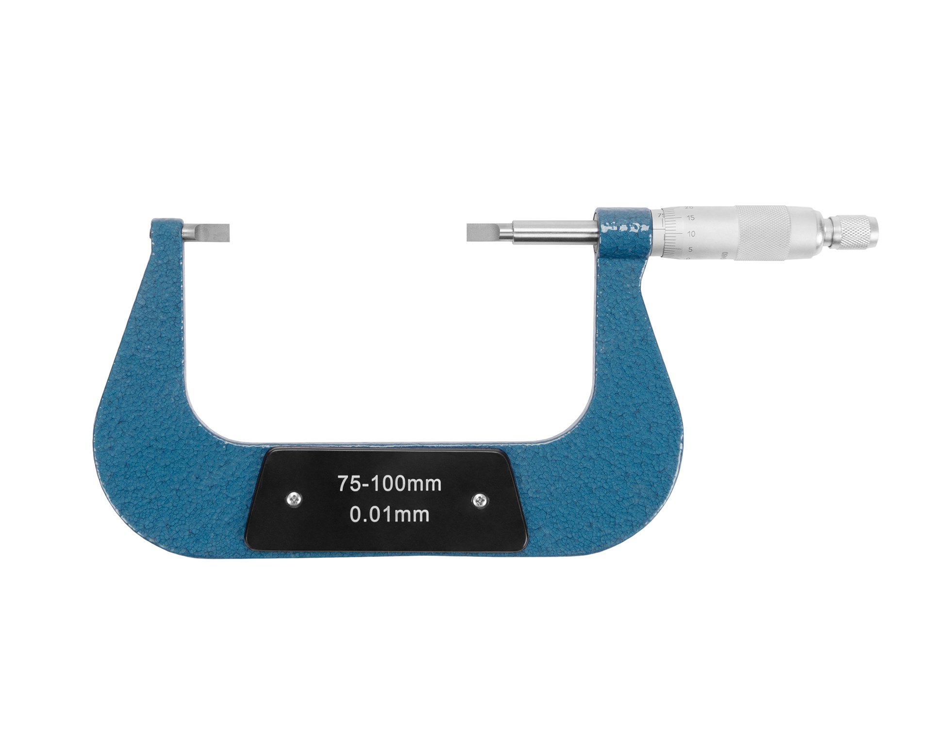 Микрометр трубный МК-НП- 100 0,01 с 2-мя ножевидными пяткaми SHAN
