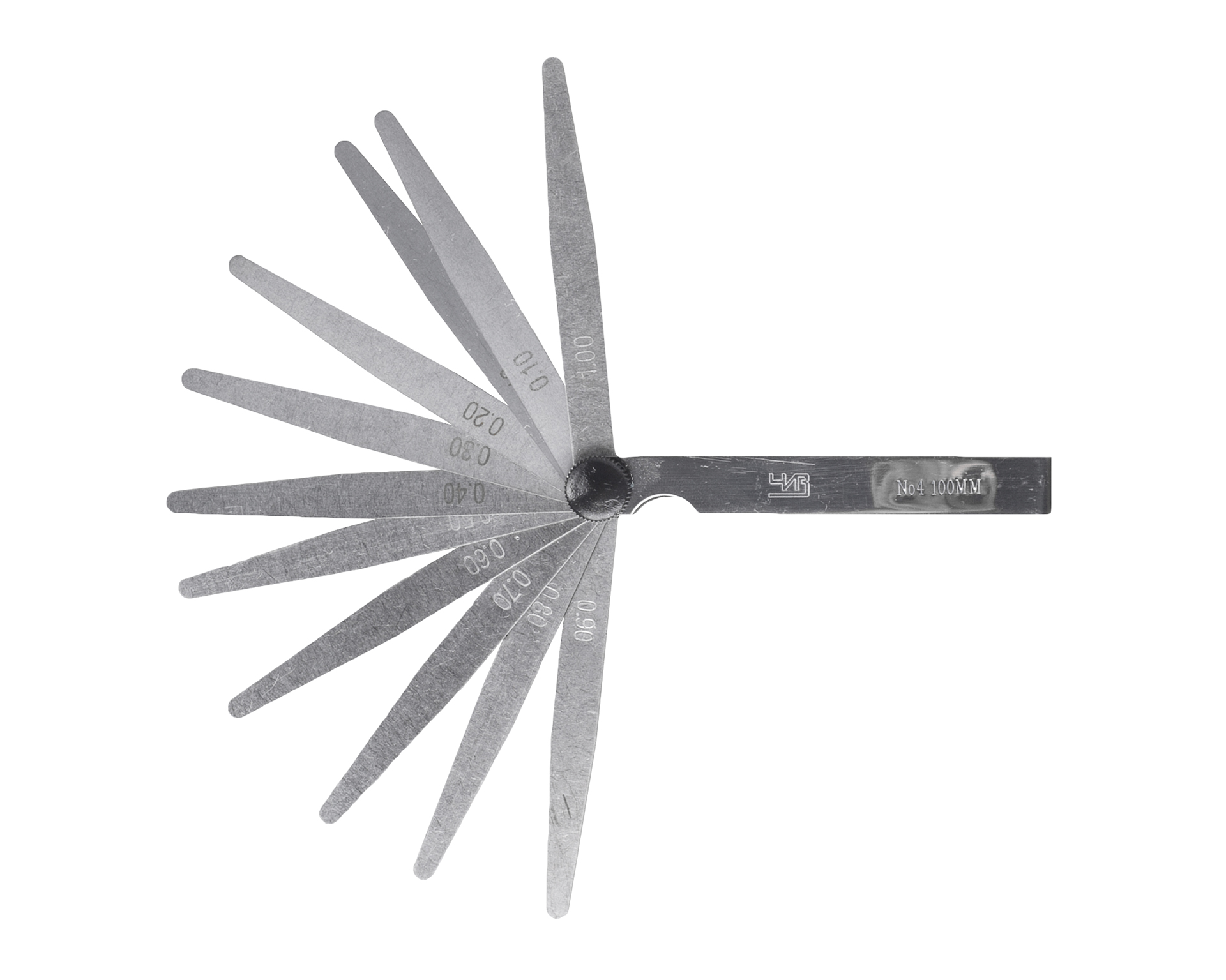 Набор щупов N4 0,1-1 L=100 с калибровкой ЧИЗ