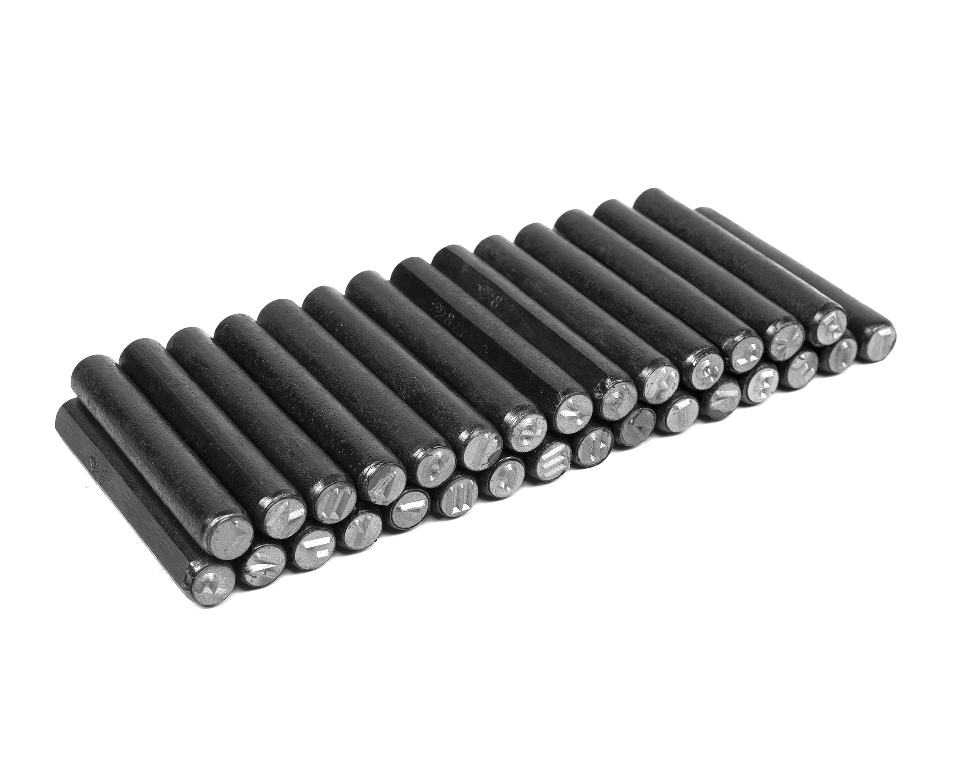 Клейма буквенные № 6 твердосплавные