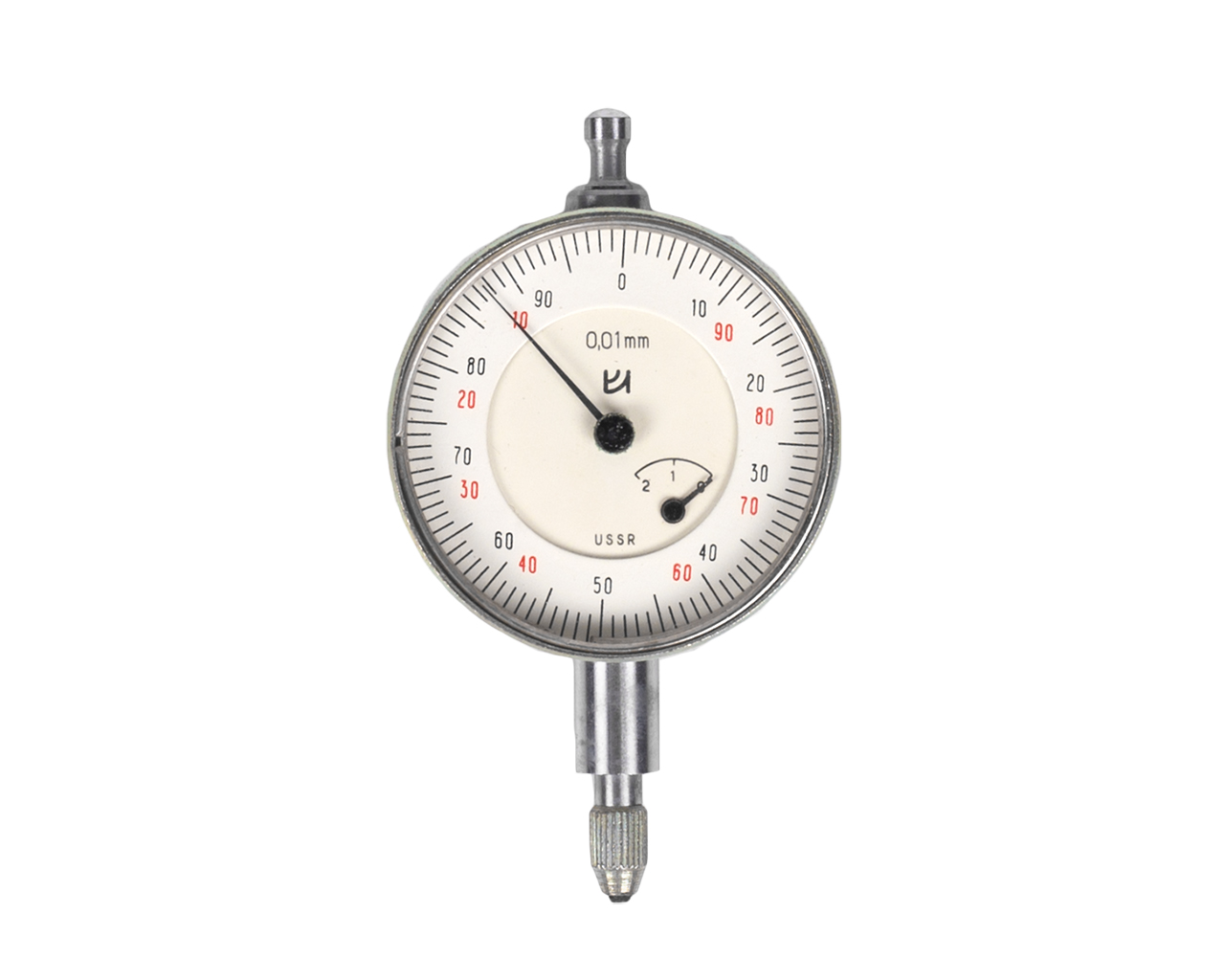 Индикатор часового типа ИЧ 0-2 0.01 без ушка