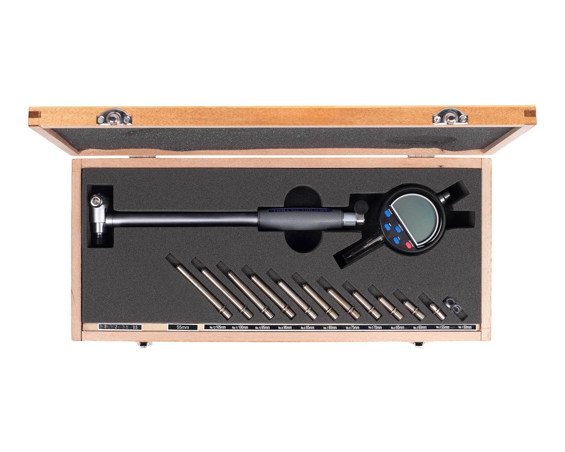 Нутромер индикаторный электронный НИЦ повышенной точности 50-100 0,002 Микрон