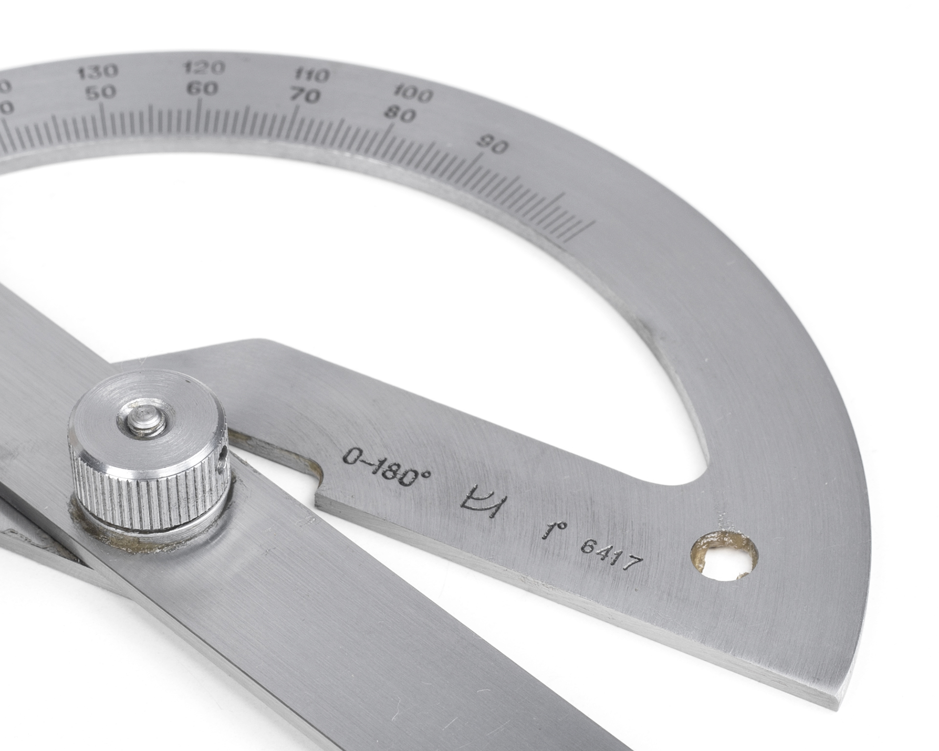 Угломер нониусный 0-180° 10' (1°) 4УМ тип 4 с поверкой МИК PRO