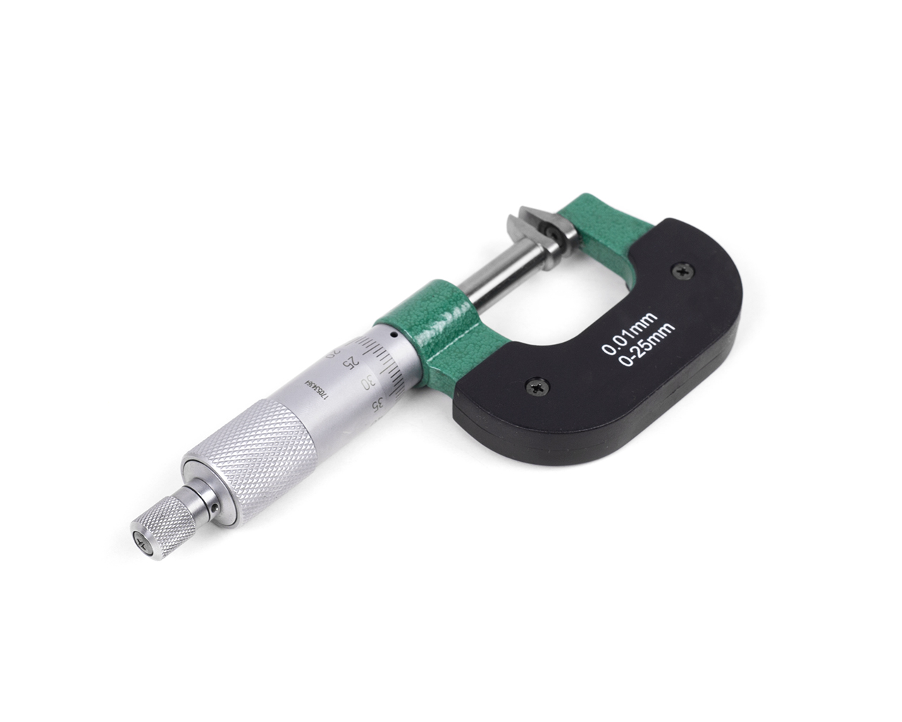 Микрометр зубомерный МЗ-УС-25 0,01 с усеченными пяткой и винтом Микрон