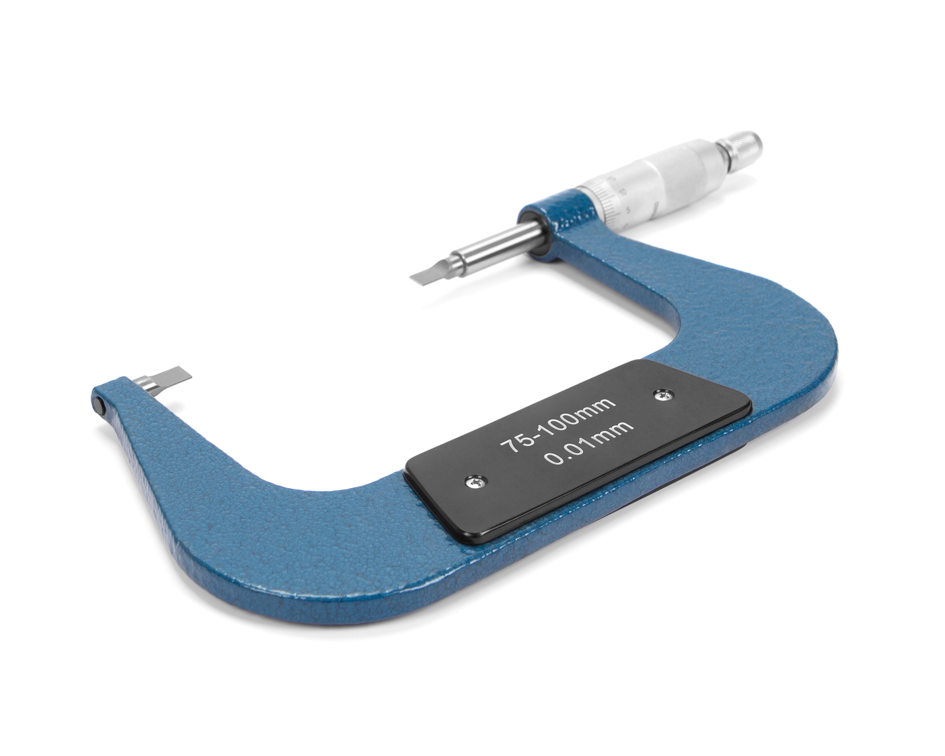 Микрометр трубный МК-НП- 100 0,01 с 2-мя ножевидными пяткaми SHAN