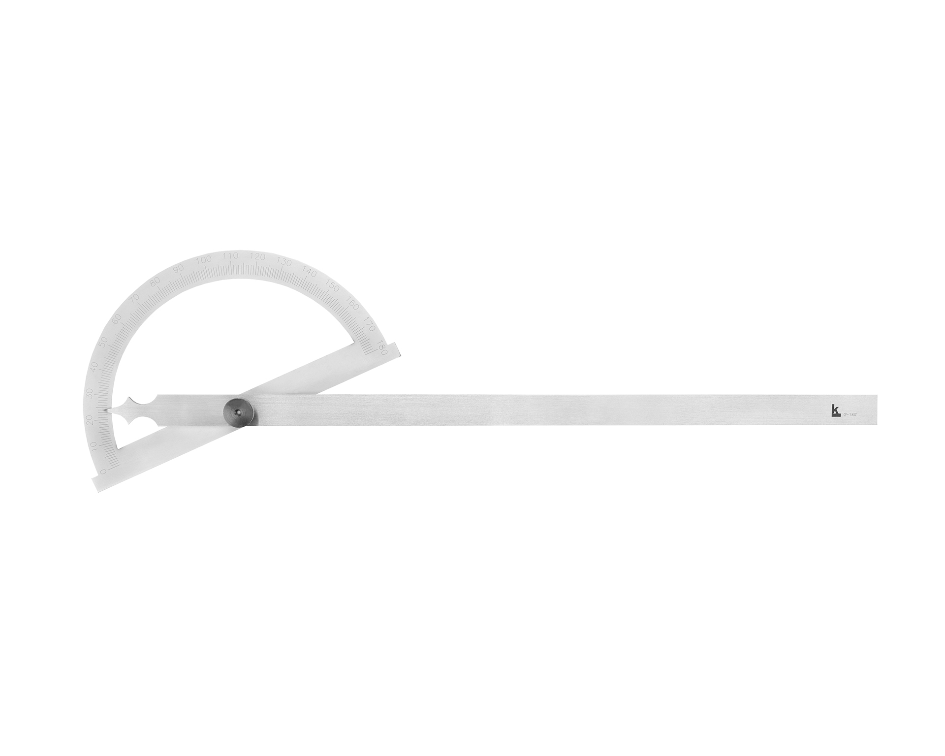 Угломер нониусный 0-180° (300х600мм, 1°) транспортир