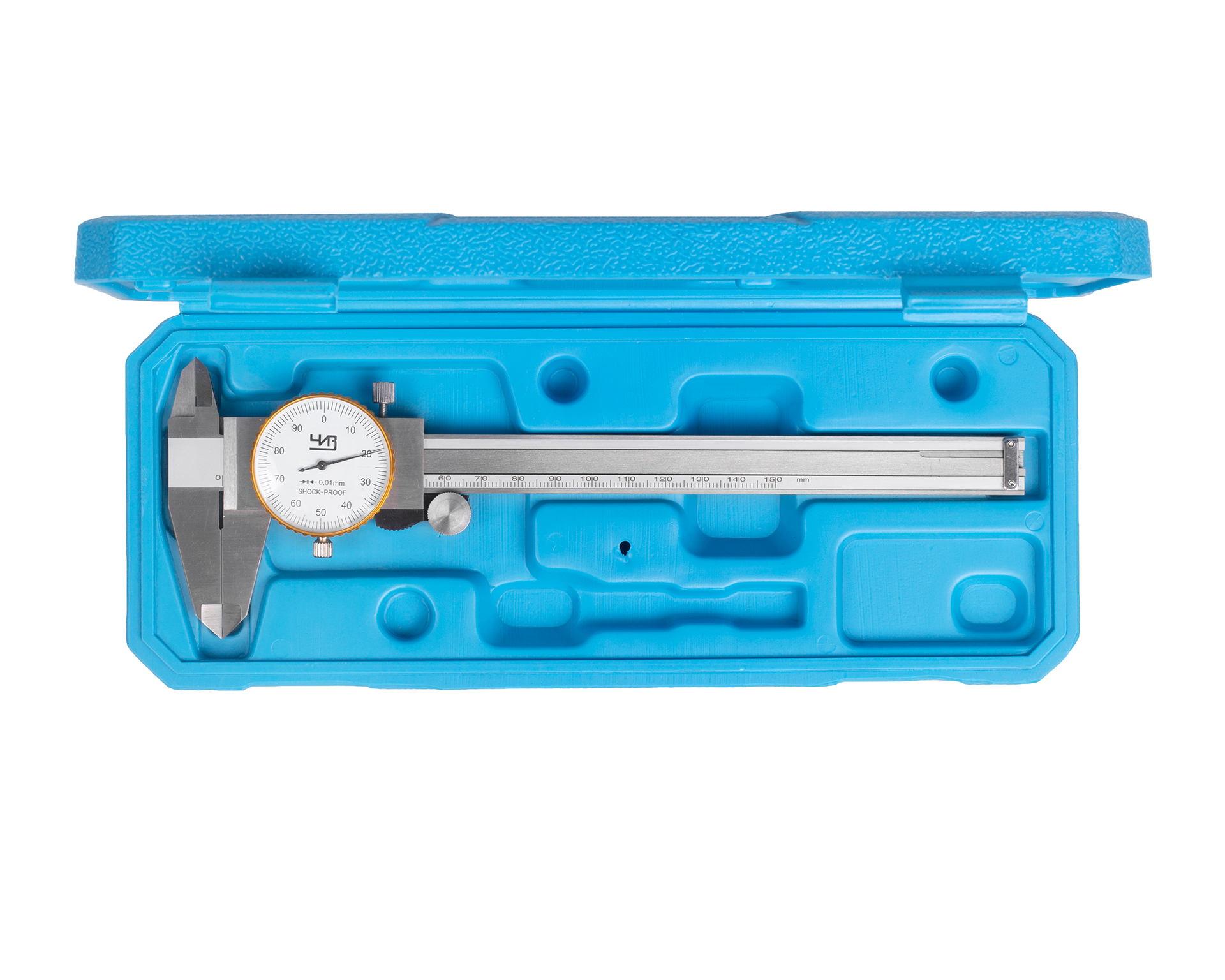 Штангенциркуль ШЦК-1-125 точность устройства 0,01 с круговой шкалой ЧИЗ