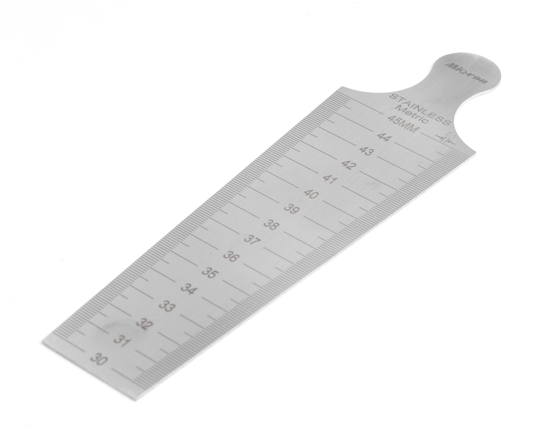 Шаблон сварщика WG 13 (30-45мм) нержавеющая сталь Микрон